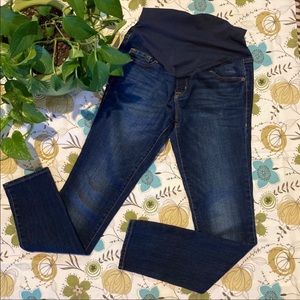 Old Navy Maternity Skinny Jeans Dark Wash SZ 4